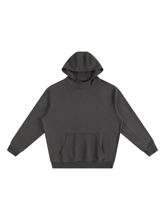 Fleeced High Neck Hoodie