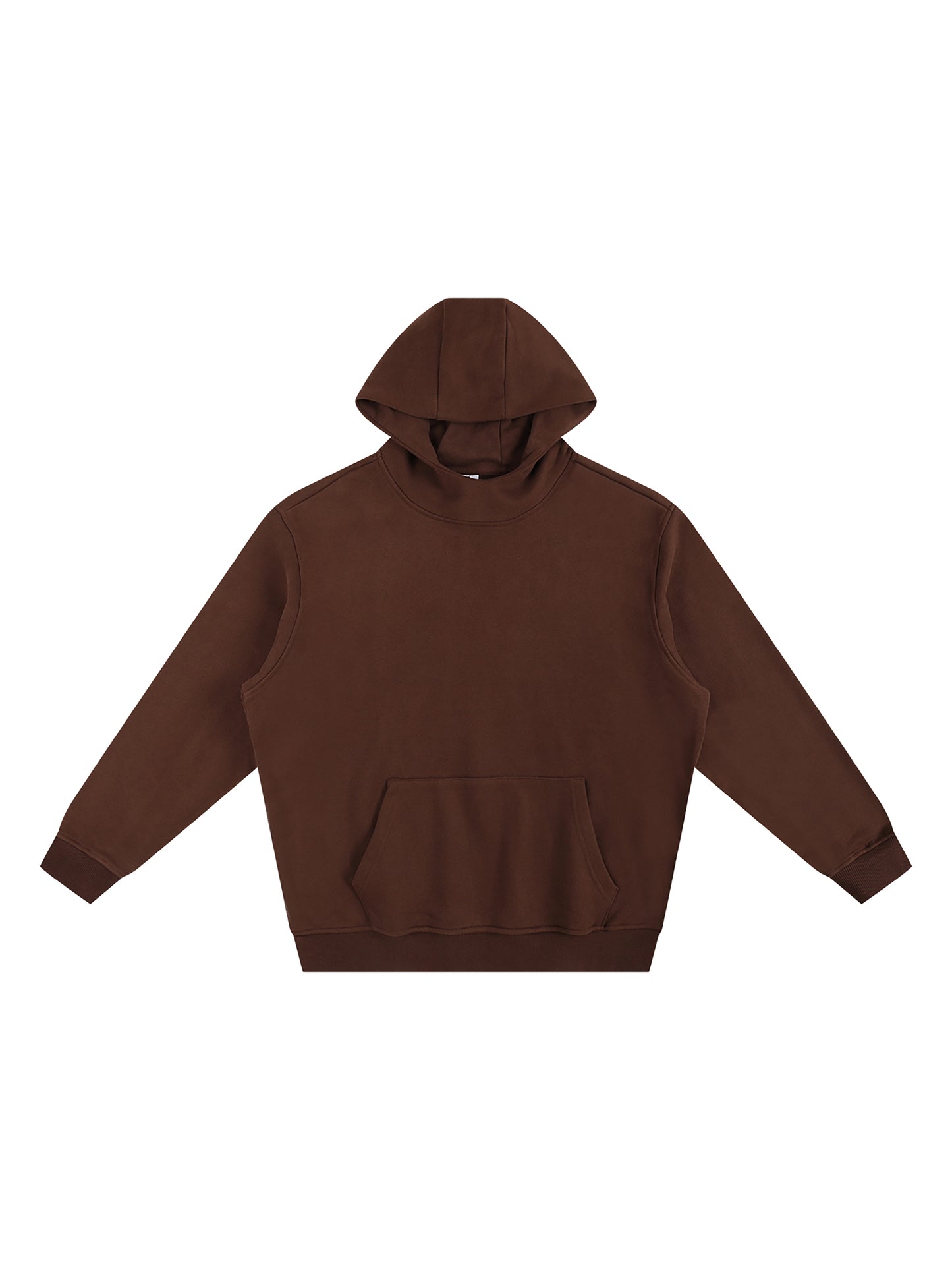 Fleeced High Neck Hoodie