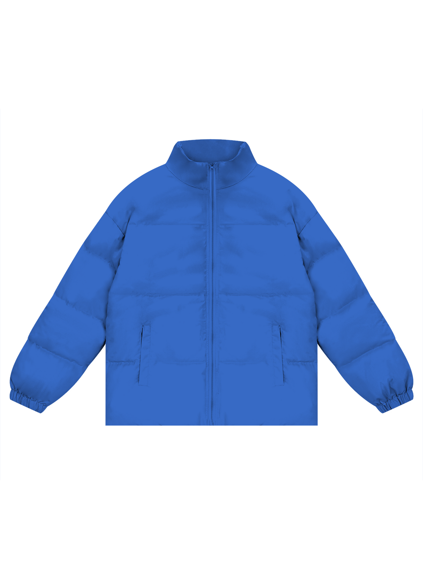 Unisex Zipper Puffer Coat